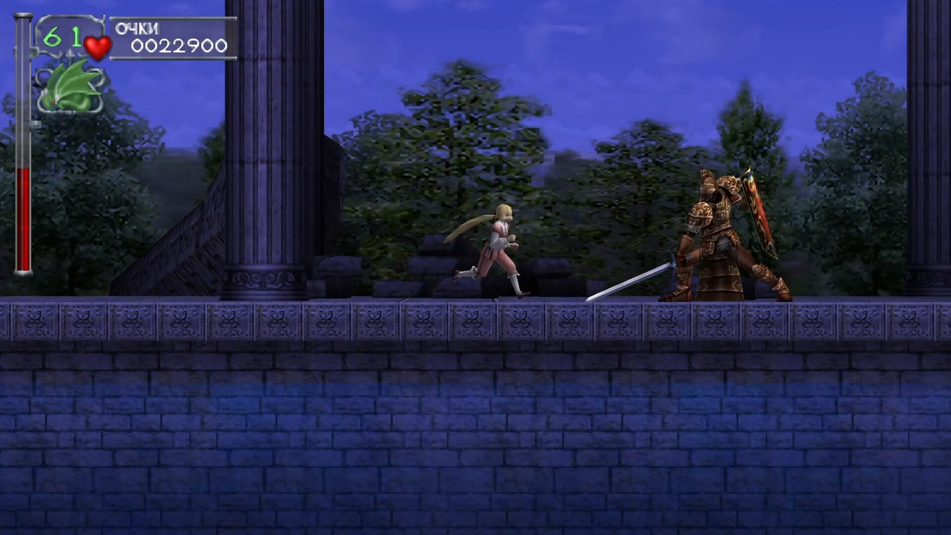 Castlevania Dracula X Chronicles - геймплей игры на PlayStation Portable